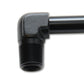 Vibrant 3/4 NPT to 3/4in Barb Straight Fitting 90 Deg Adapter - Aluminum - Racecraft Industries
