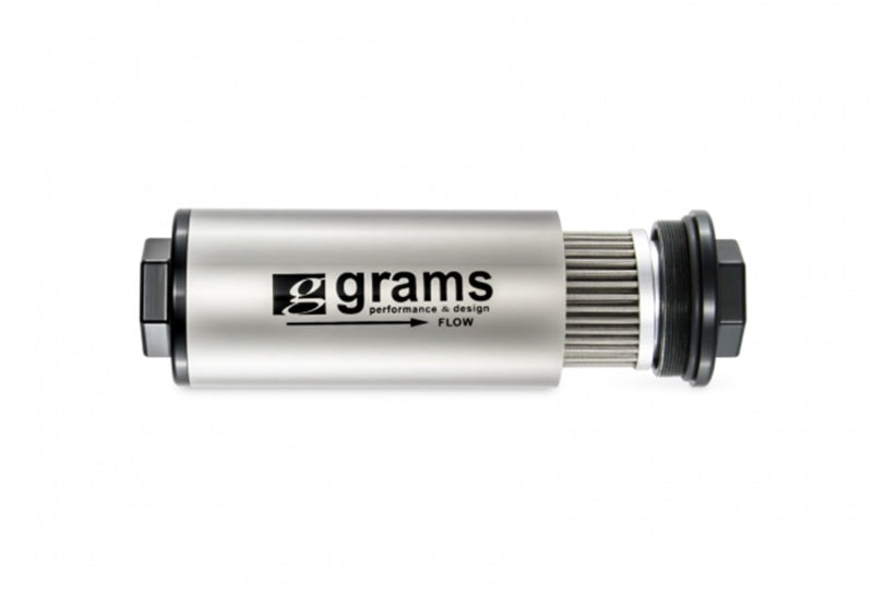 Grams Performance 100 Micron -6AN Fuel Filter - Racecraft Industries