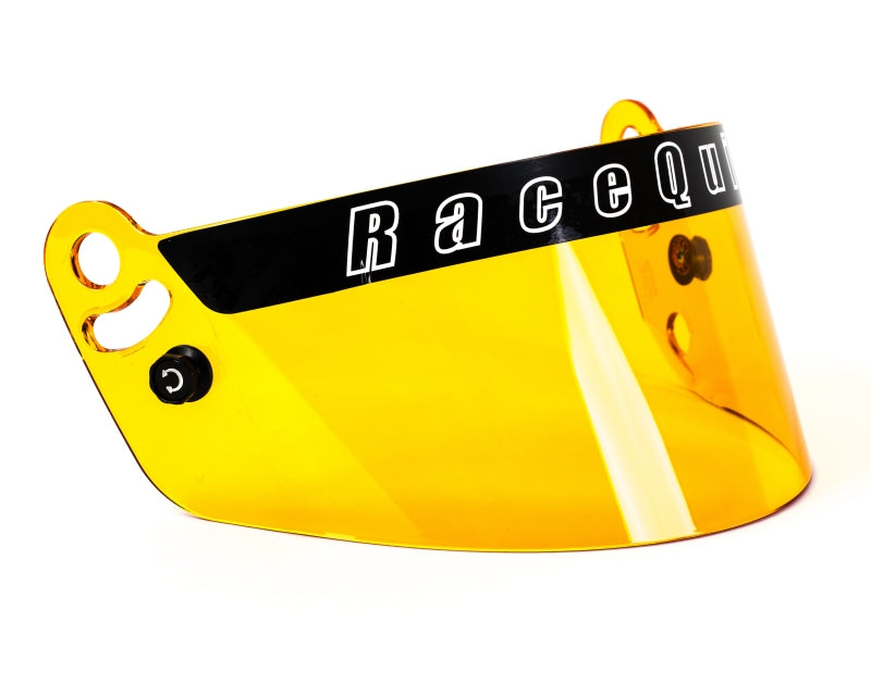 RaceQuip PRO Series Shield - Amber - Racecraft Industries