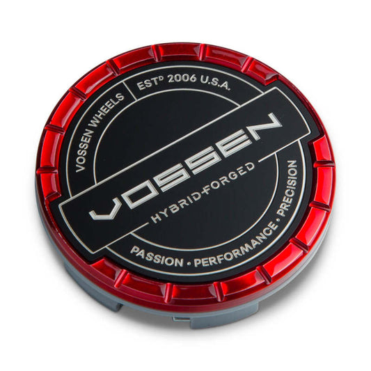 Vossen Billet Sport Cap - Small - Hybrid Forged - Vossen Red - Racecraft Industries