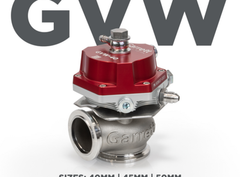 Garrett GVW-40 40mm Wastegate Kit - Red - Racecraft Industries