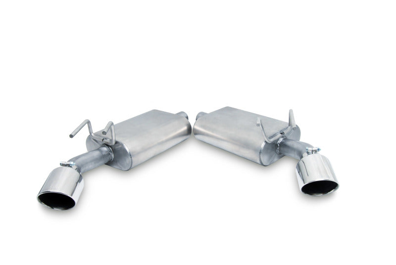 Gibson 10-15 Chevrolet Camaro LS 3.6L 2.25in Axle-Back Dual Exhaust - Aluminized - Racecraft Industries