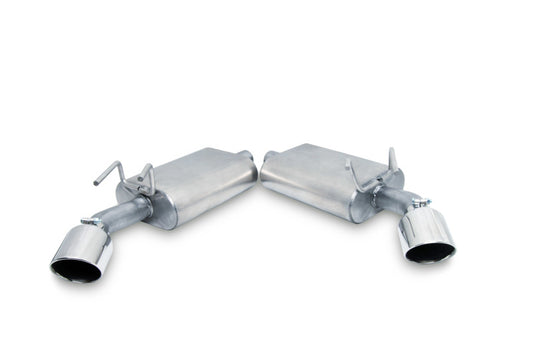 Gibson 10-15 Chevrolet Camaro LS 3.6L 2.25in Axle-Back Dual Exhaust - Aluminized - Racecraft Industries
