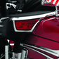 Kuryakyn L.E.D. Passenger Armrest Trim With Turn Signal 06-17 GL1800 Chrome - Racecraft Industries