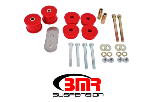 BMR 15-17 S550 Mustang Differential Bushing Kit (Polyurethane) - Red - Racecraft Industries
