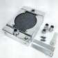 CSF Universal Drag Race / Tuck Radiator w/9in Spal Fan - 10.5in H x 10in L x 3.6in W - Racecraft Industries