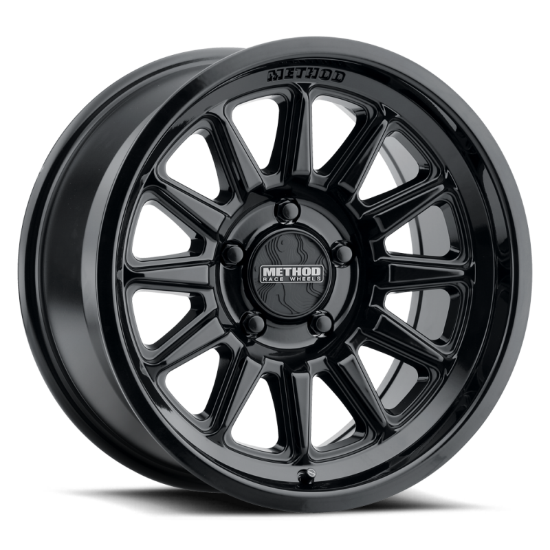 Method MR323 20x10 / 8x170 BP / -18ET / 4.76in BS / 130.81mm CB - Gloss Black Wheel - Racecraft Industries