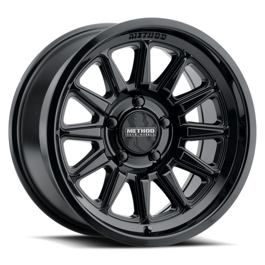 Method MR323 20x10 / 8x170 BP / -18ET / 4.76in BS / 130.81mm CB - Gloss Black Wheel - Racecraft Industries