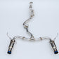Invidia 2022+ Subaru WRX N1 Twin Outlet Single Layer Tip Cat-Back Exhaust - Racecraft Industries