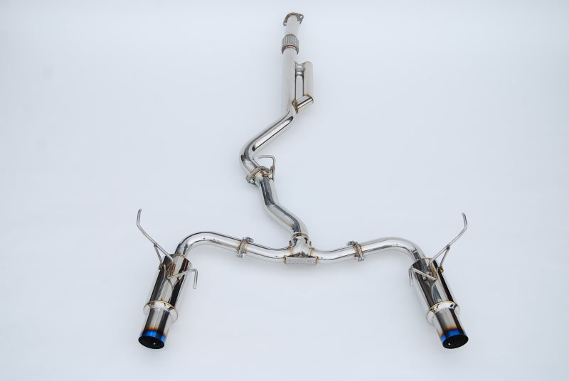 Invidia 2022+ Subaru WRX N1 Twin Outlet Single Layer Tip Cat-Back Exhaust - Racecraft Industries