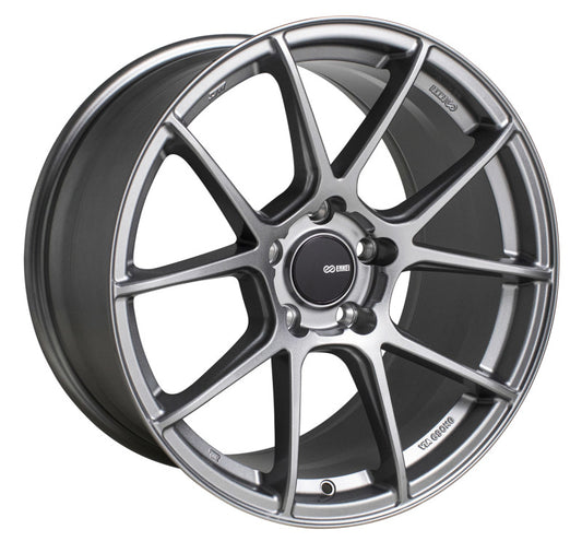Enkei TS-V 18x9.5 5x120 40mm Offset 72.6mm Bore Storm Grey Wheel - Racecraft Industries
