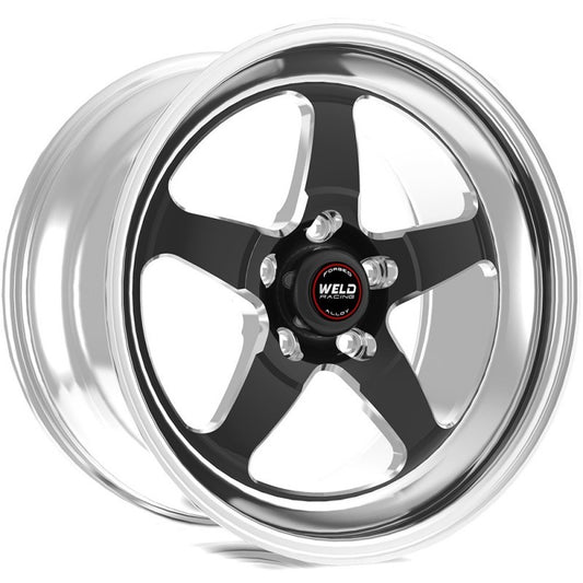 Weld S71 20x9 / 5x5 BP / 5.8in BS Black Wheel 3.18ID (High Pad) - Racecraft Industries