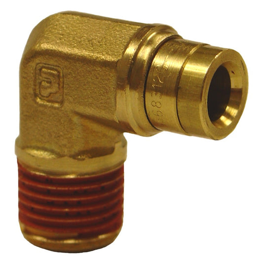 Firestone Male 1/4in. Push-Lock x 1/4in. NPT 90 Degree Elbow Air Fitting - 2 Pack (WR17603462) - Racecraft Industries