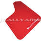 Rally Armor Universal Fit (No Hardware) Red UR Mud Flap w/ White Logo - Racecraft Industries