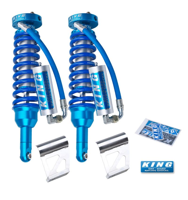King Shocks 2010+ Toyota FJ Front 2.5 Dia Coilover Remote Reservoir Shock (Pair) - Racecraft Industries