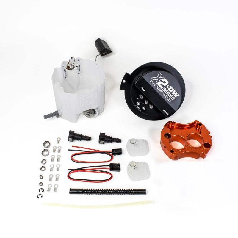 DeatschWerks 10-15 Chevy Camaro LS 3.7 V6/ SS LS3 X2 Series Fuel Pump Module - Racecraft Industries