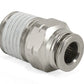 Air Lift Straight- Male 1/4in Npt X 1/4in Tube - Racecraft Industries