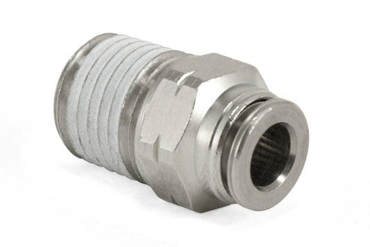Air Lift Straight- Male 1/4in Npt X 1/4in Tube - Racecraft Industries