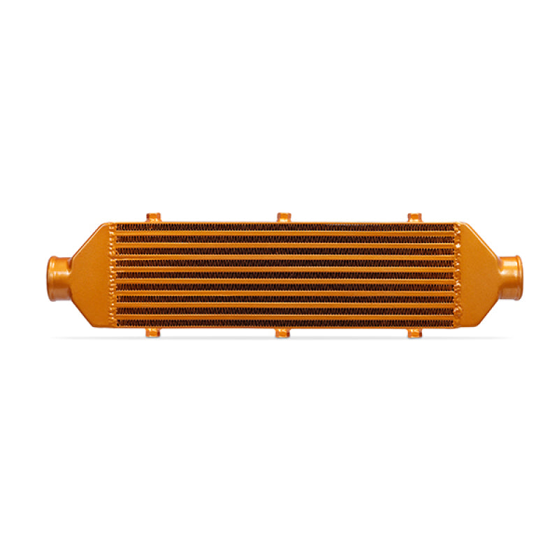 Mishimoto Universal Gold Z Line Intercooler Overall Size: 28x8x3 Core Size: 21x6x2.5 Inlet / Outlet - Racecraft Industries