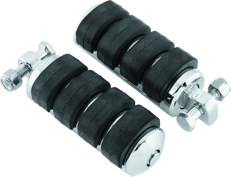 Kuryakyn ISO Peg Large With Male Adapter Chrome (Pair) - Racecraft Industries