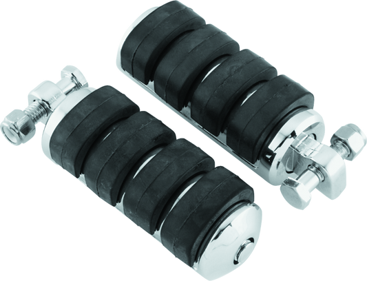 Kuryakyn ISO Peg Large With Male Adapter Chrome (Pair) - Racecraft Industries