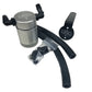 J&L 99-04 Ford Mustang SVT Cobra Passenger Side Oil Separator 3.0 - Clear Anodized - Racecraft Industries