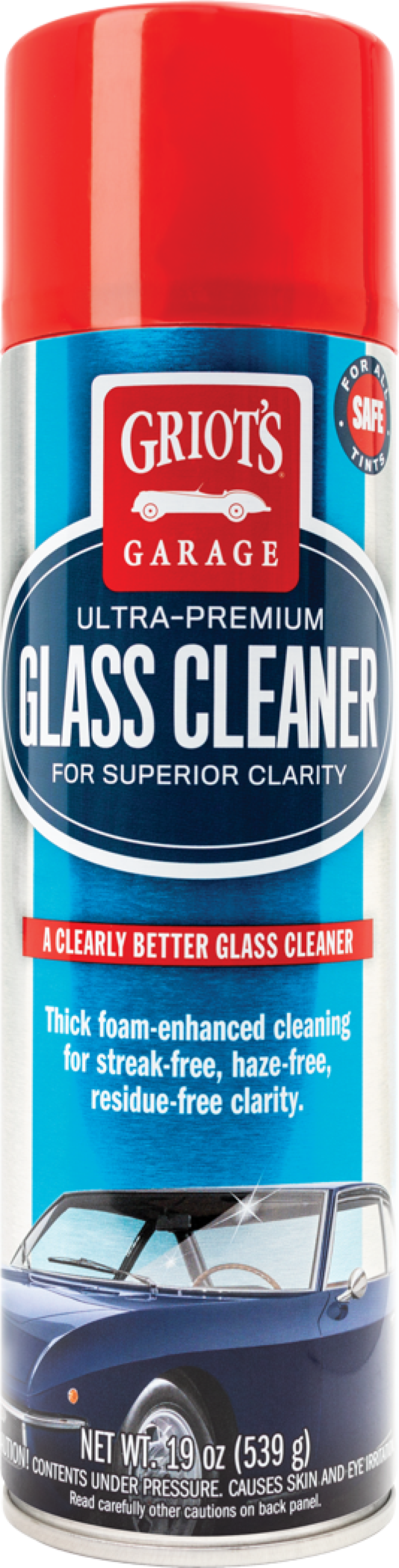 Griots Garage Foaming Glass Cleaner - 19oz (Aerosol) - Racecraft Industries