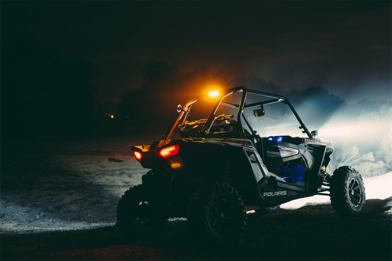 Rigid Industries Chase Tail Light Kit w/ Mounting Bracket - Amber - Racecraft Industries