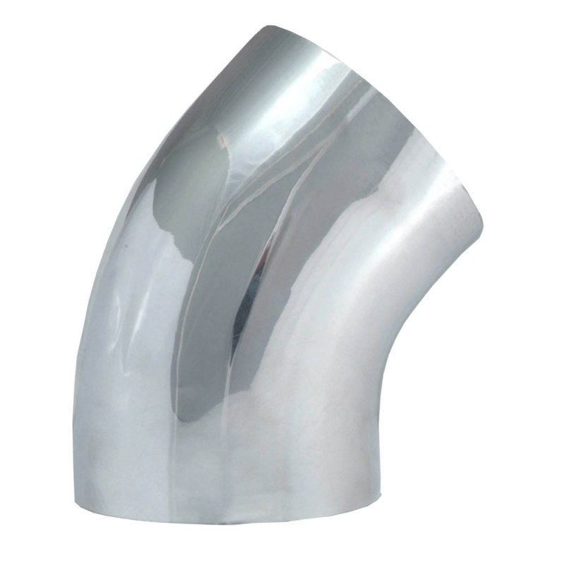 Spectre Universal Tube Elbow 4in. OD / 45 Degree - Aluminum - Racecraft Industries