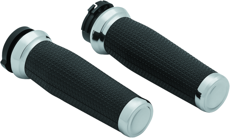Kuryakyn Thresher Grips Dual Cable Chrome - Racecraft Industries