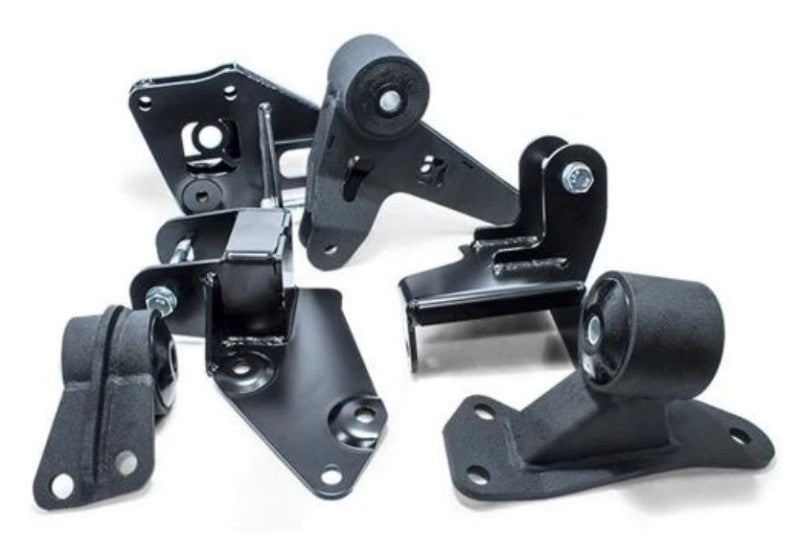 Innovative 96-00 Civic K Series/Manual Series Silver Aluminum Mounts 75A Bushings - Racecraft Industries