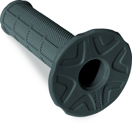 ProTaper 1/2 Waffle Grips - Med Dark Gray - Racecraft Industries