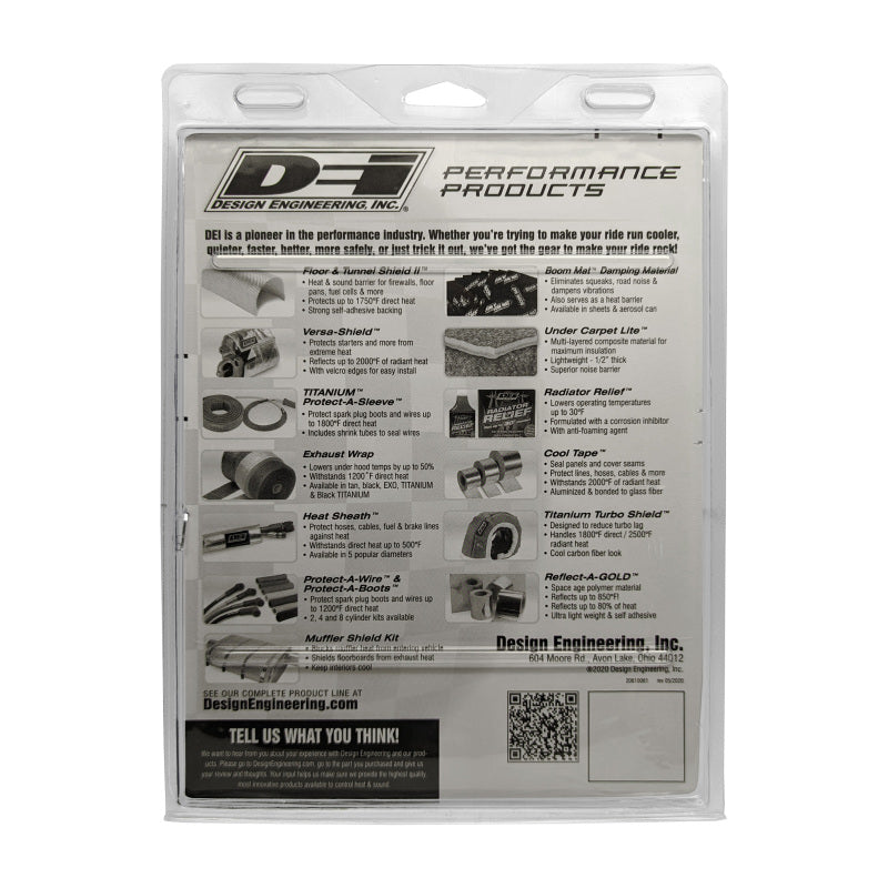 DEI Reflect-A-Cool 12in x 24in Sheet - Racecraft Industries