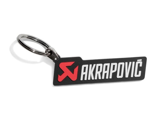Akrapovic Keychain - Horizontal - Racecraft Industries