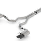 Borla 2018 Ford Mustang GT 5.0L AT/MT 3in S-Type Catback Exhaust Black Chrome Tips w/ Valves - Racecraft Industries