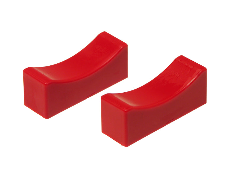 Prothane Universal Jack/Stand Pads (Fits 1.125 x 4.0 Heads) - Red - Racecraft Industries