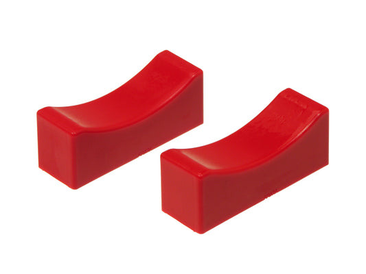 Prothane Universal Jack/Stand Pads (Fits 1.125 x 4.0 Heads) - Red - Racecraft Industries