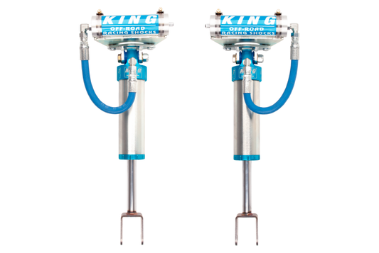 King Shocks 2011+ Chevrolet Silverado 2500/3500 Front 2.5 Dia Remote Reservoir Shock (Pair) - Racecraft Industries