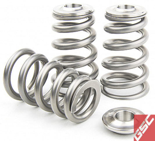 GSC P-D Toyota 2JZ-GTE Extreme Pressure Single Conical Valve Spring and Ti Retainer Kit - Racecraft Industries