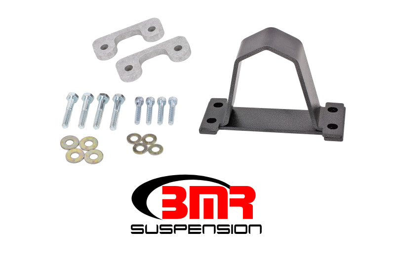 BMR 16-17 6th Gen Camaro Front Driveshaft Safety Loop - Black Hammertone - Racecraft Industries