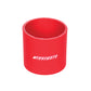 Mishimoto 2.5 Inch Red Straight Coupler - Racecraft Industries