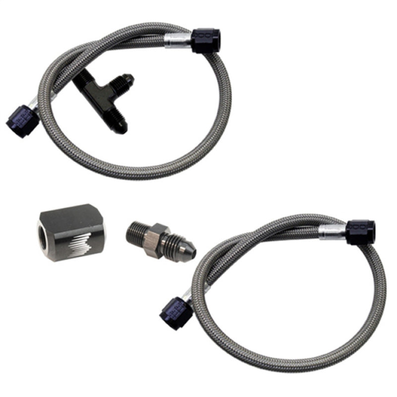 Snow Performance Water Dual Nozzle Upgrade SS Braided Line (For 4AN SS Braided Line Kit) - Racecraft Industries