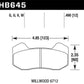 Hawk Wilwood DynaPro 6 (Type 6712) DTC-70 Brake Pads - Racecraft Industries