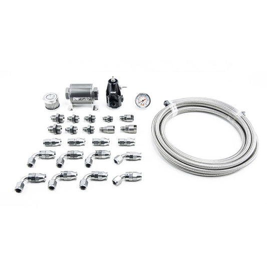 DeatschWerks 10-15 Chevy Camaro X2 Series Pump Module -6AN PTFE Plumbing Kit - Racecraft Industries