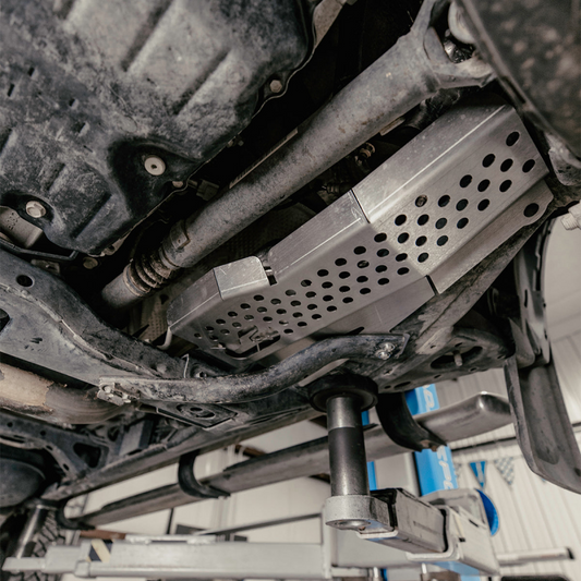 Cali Raised 16-23 Toyota Tacoma Catalytic Converter Shield Fits - 4Wd 6 Cylinder - Racecraft Industries