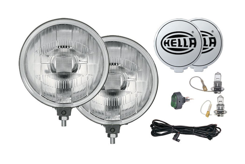 Hella 500 Series 12V/55W Halogen Driving Lamp Kit - Racecraft Industries