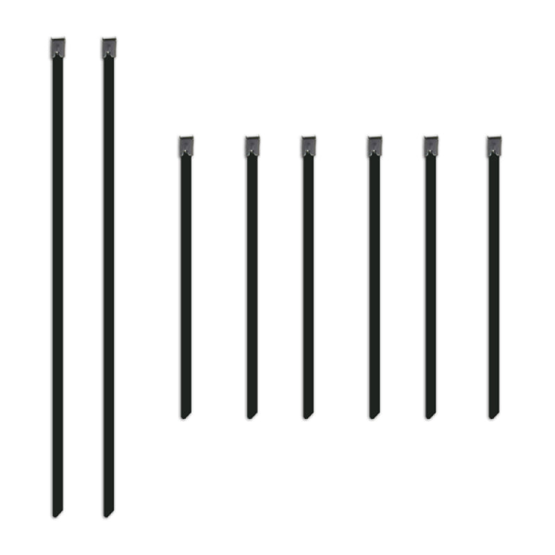 Mishimoto Set of Six 6in & Two 14in Stainless Steel Locking Ties - Racecraft Industries