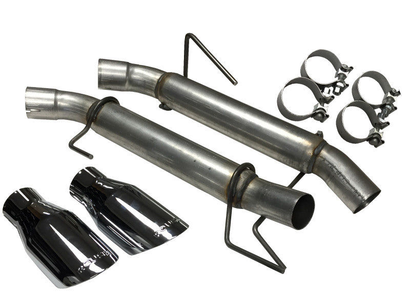Roush 2005-2010 Ford Mustang V8 Extreme Axle-Back Exhaust Kit - Racecraft Industries
