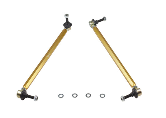 Whiteline 10+ Chevy Camaro FR Coupe Front Sway Bar - Link Assy H/D Adj Steel Ball (380mm C to C) - Racecraft Industries