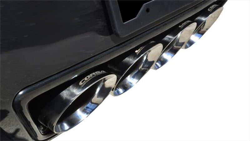 Corsa 2014-2019 Corvette C7 Coupe 6.2L V8 AT/MT 2.75in Valve-Back Dual Rear Exit Polished XtremeExh - Racecraft Industries